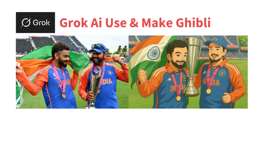 Grok Ai Use And make Ghibli img