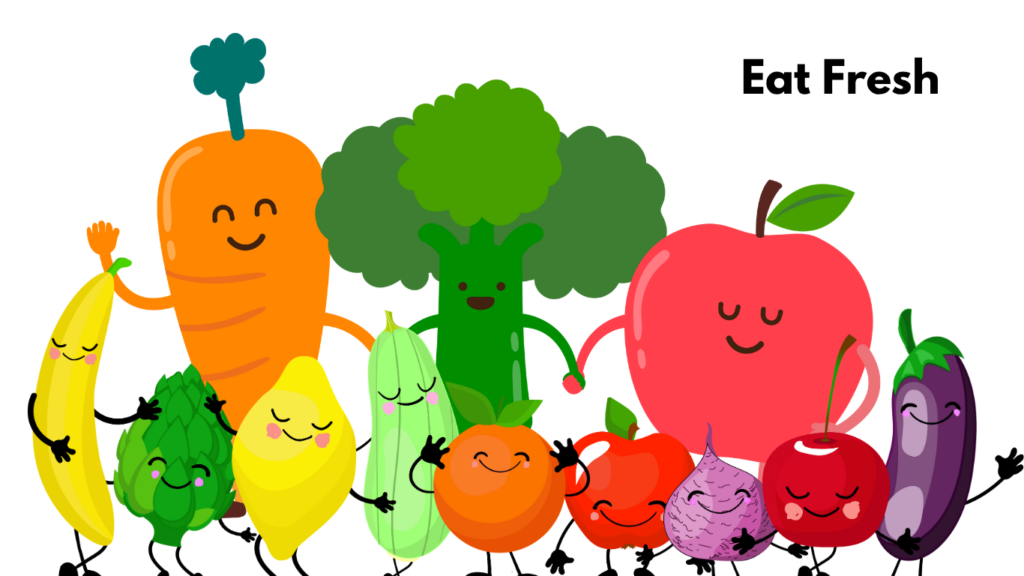 Fruits and vegetables Fruits and vegetables
