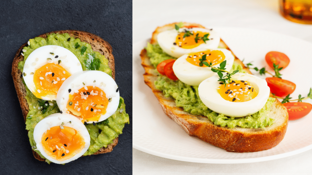 Boiled Egg & Avocado Toast (Snack) Boiled Egg & Avocado Toast (Snack)