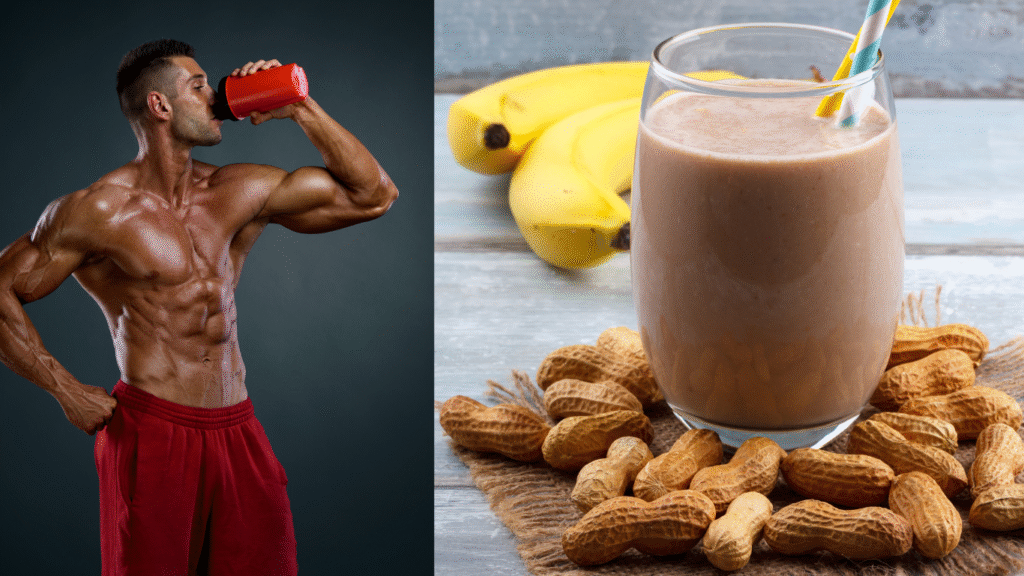Peanut Butter Banana Protein Shake (Post-Workout) Peanut Butter Banana Protein Shake (Post-Workout)