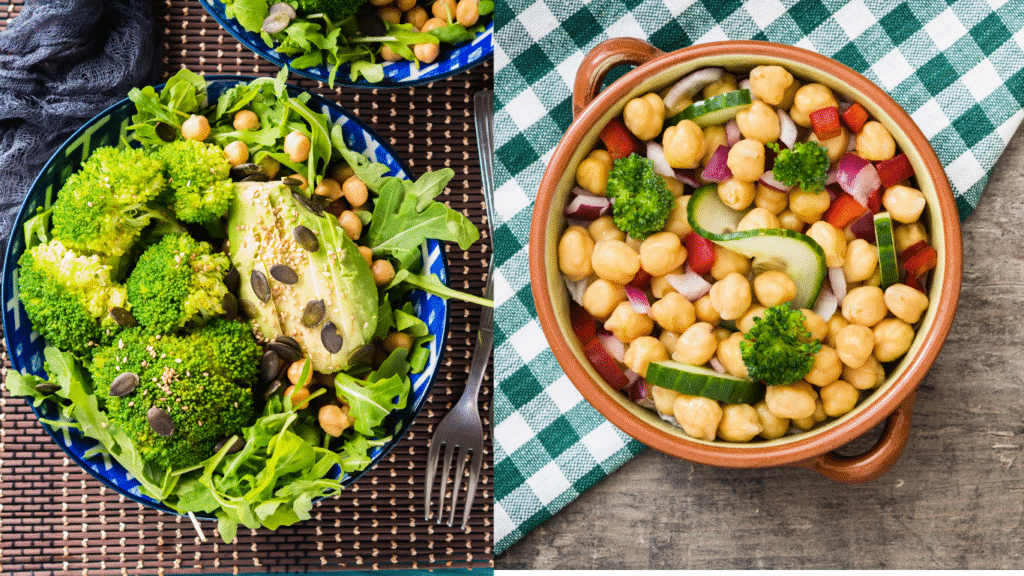 Broccoli Chickpea Salad Broccoli Chickpea Salad