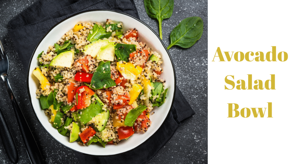 Avocado Salad Bowl Avocado Salad Bowl