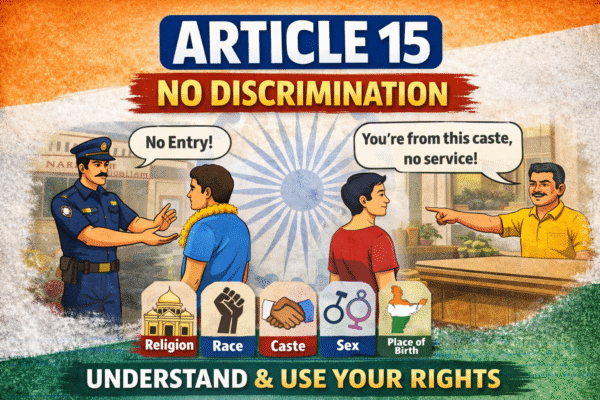 Article 15 – Prohibition of Discrimination